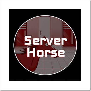 Server Horse Icon 1 Posters and Art